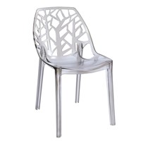 Chair T/Parent- Clear Plastic