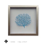 Framed Blue Sea Fan