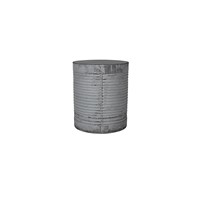 Peninsula Stool Grey Cylinder