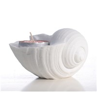 Spiral Shell T/Light Holder x3